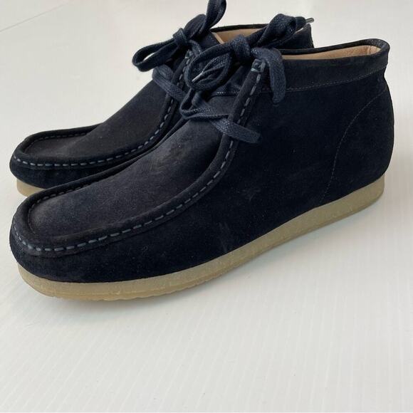 Find. Brand shoes blue chukka shoes lace up size 9 - Picture 1 of 11